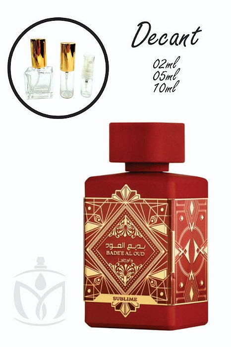 Bade'e Al Oud Sublime de Lattafa (Decant)