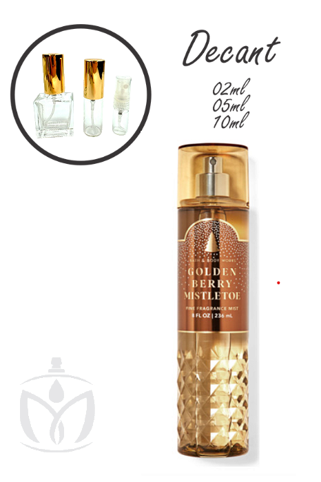 Golden Berry Mistletoe de Bath & Body Works (Decants)