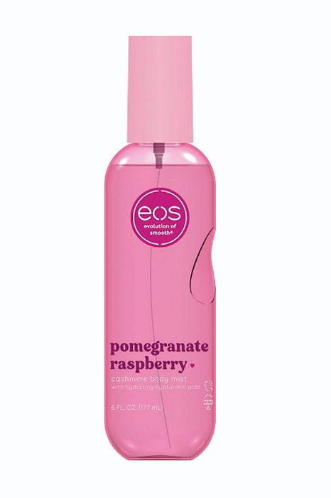 EOS Cashmere Body Mist, Romã e Framboesa, Spray Corporal Feminino 177 ml