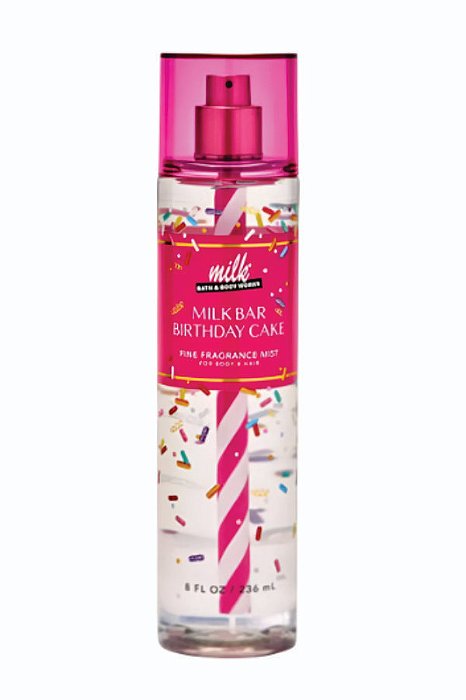 Body Splash Bath & Body Works Birthday Cake 236ml Baunilha Vegan