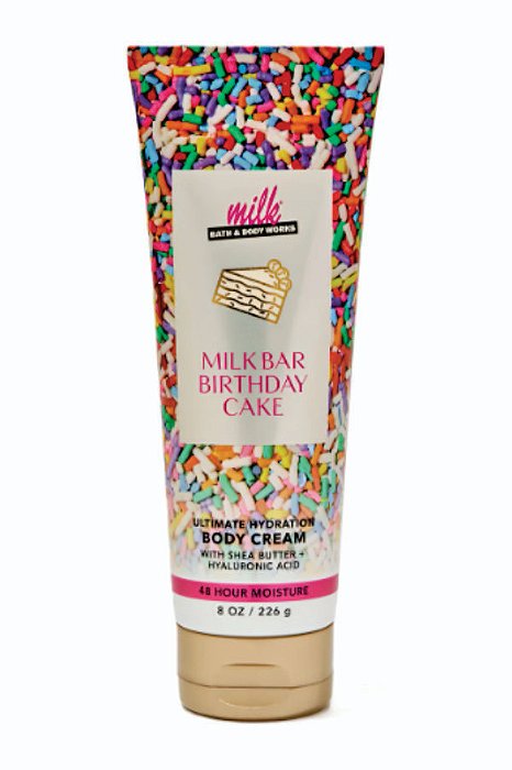 Bath & Body Works Milk Bar Birthday Cake Body Cream 226g