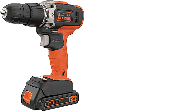 PARAFUSADEIRA /FURADEIRA BATERIA 20V -  BLACK DECKER