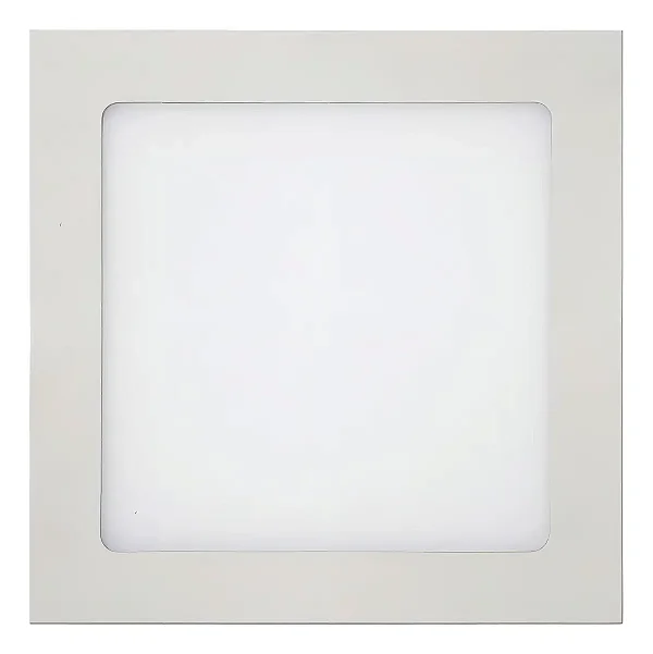Luminária Led de Sobrepor Quadrado Slim 18W 6000K - Kian