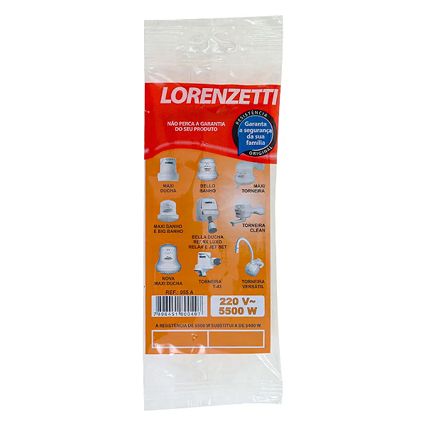 Resistência Para Chuveiro Lorenzetti 5500w 220v 055-A