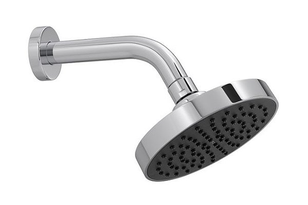 Chuveiro Redondo de Parede 12,6cm Cromado Flex - Deca