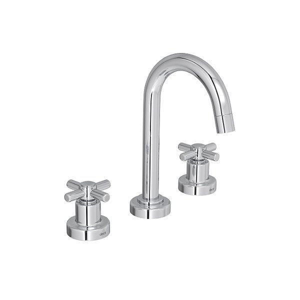 Misturador de Mesa Bica Alta para Lavatório Cromado Izy - Deca