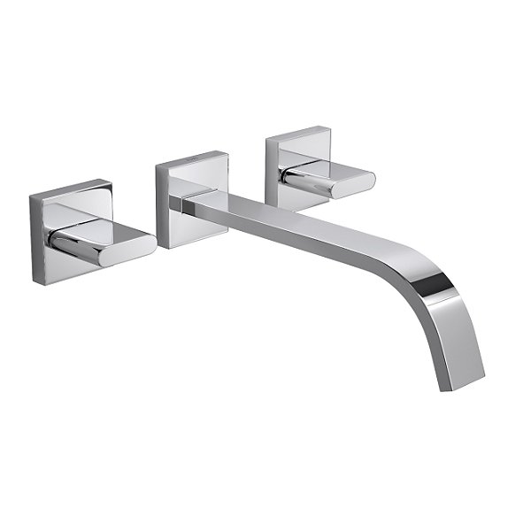 Misturador de Parede para Lavatório Cromado Polo - Deca