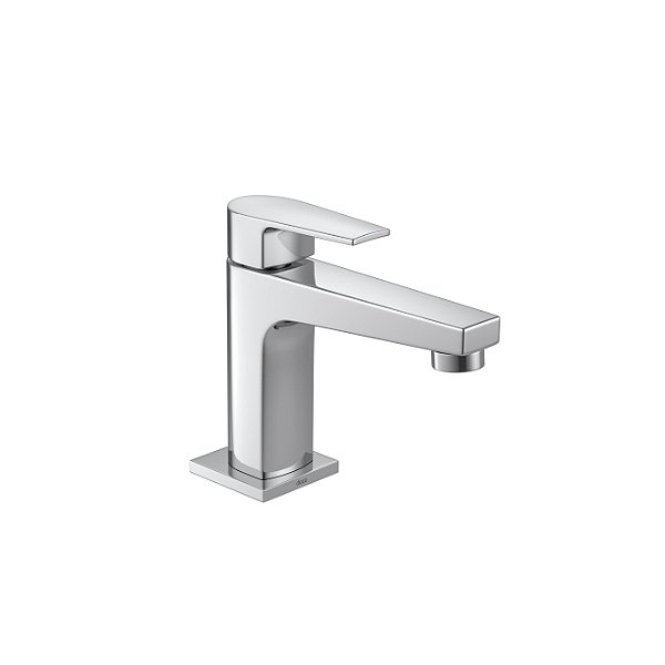 Torneira de Mesa Bica Baixa para Lavatório Cromado Level - Deca