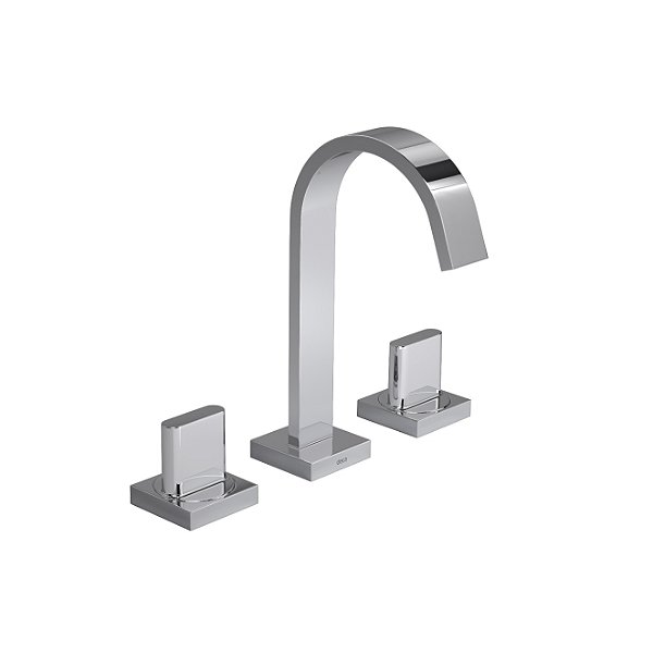 Misturador de Mesa Bica Alta para Lavatório Cromado Polo - Deca