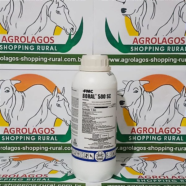 Herbicida Boral 500 SC - Sulfentrazona Mata Tiririca seletivo para gramas e jardins