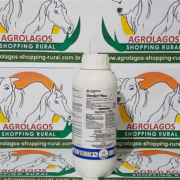 Herbicida Verdict Max 1 litro - Composição Haloxifope-P-metílico Citros, Maçã, Uva, Feijão, Algodão, Soja, Trigo