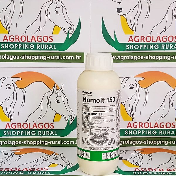 Inseticida  Nomolt 150 1 Litro - Teflubenzurom para Multiculturas- Hortaliças, frutas, legumes Cereais e Grãos