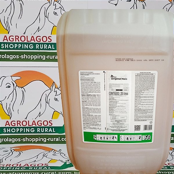 Roundup Original Mais Galão 20 Litros - Glifosato 48% Veneno Mata Mato
