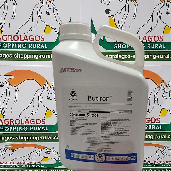 herbicida Butiron® 5 Litros - Composição Tebutiurom Palma forrageira e Cana de açucar