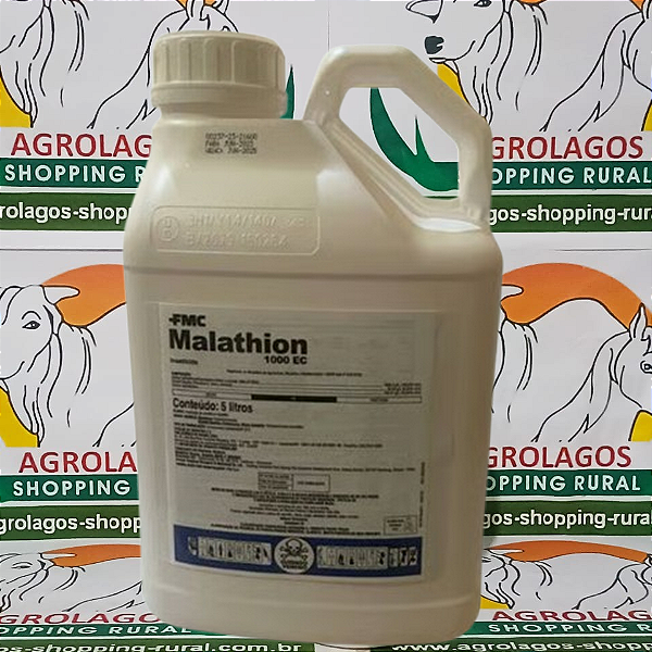 Inseticida Malathion 1000 CE 5 litros Contato e ingestão