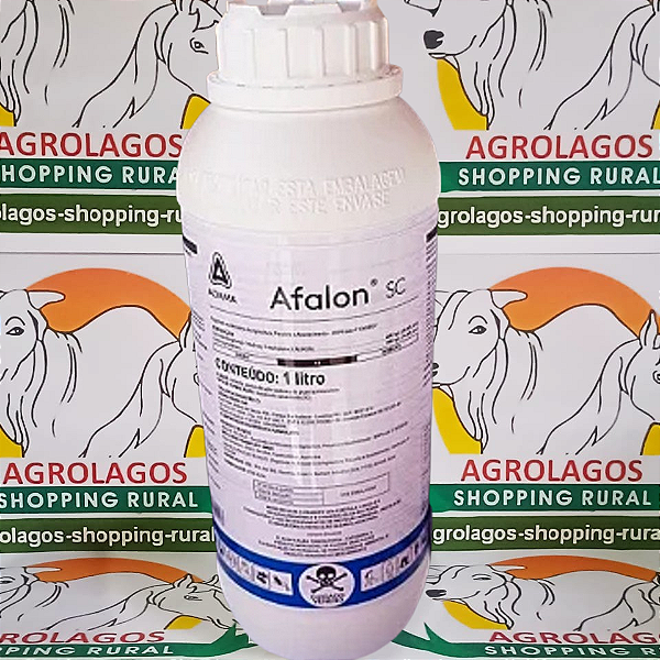 Herbicida Afalon 1 Litro - Linurom Seletivo Mandioca, Coentro, Salsa, Alho, Cebola, Batata, Cenoura, Inhame