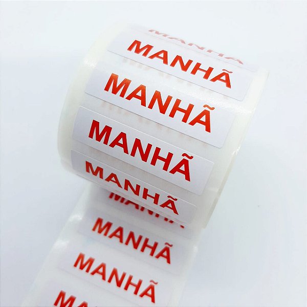 Etiqueta Adesiva Manhã