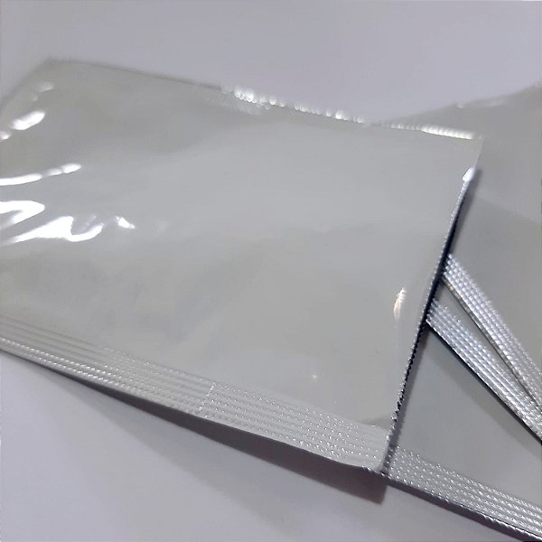 Embalagem Sachê Branco 70mmx120mm C/ 1000 Und