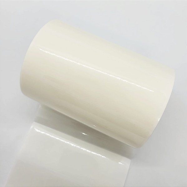 Etiqueta Adesiva BOPP Transparente 90x25mm kit com 2 Rolos