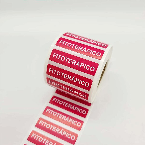 Etiqueta Adesiva Fitoterápico