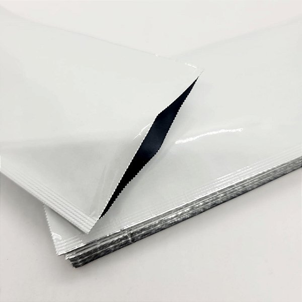 Embalagem Sachê Branco 90mmx120mm C/ 2000 Und