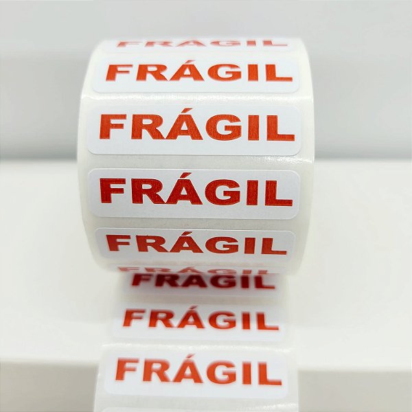 Etiqueta Adesiva Informativa: Frágil