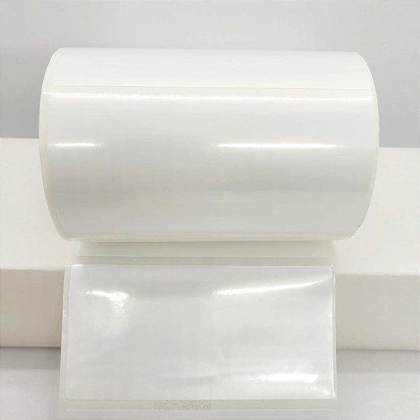 Etiqueta Adesiva BOPP Brilho 100x50mm kit com 2 Rolos