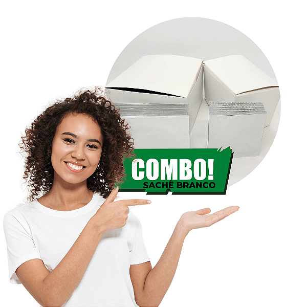 Combo Imbatível de Caixas + Sachês Branco
