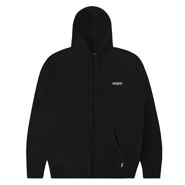 JAQUETA MOLETOM IMPIE STITCHES PRETO