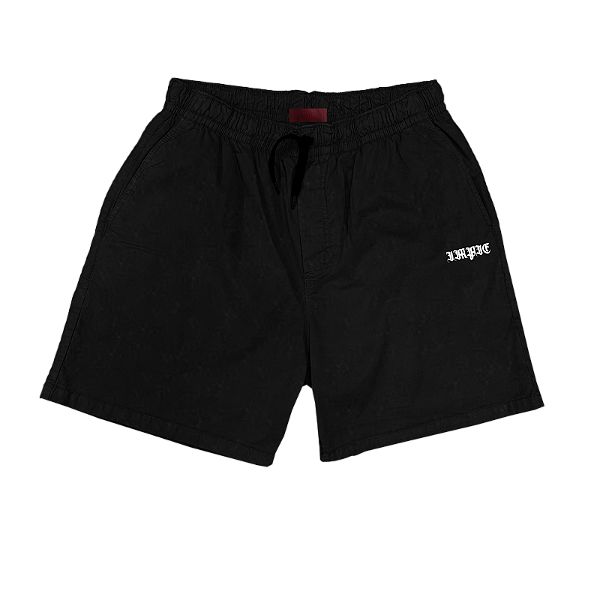 BERMUDA BOXY IMPIE STITCHES PRETA