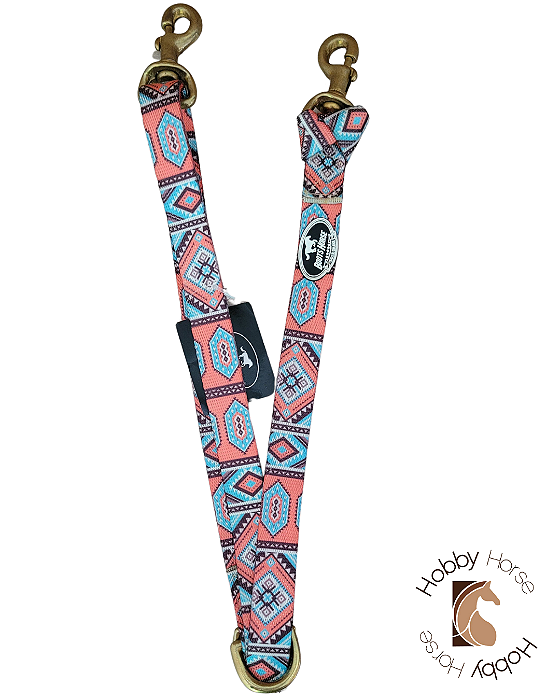 Cabo de gamarra estampa étnica laranja