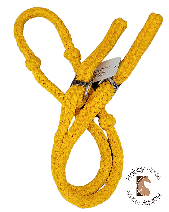 Rédea de nylon nacional amarelo