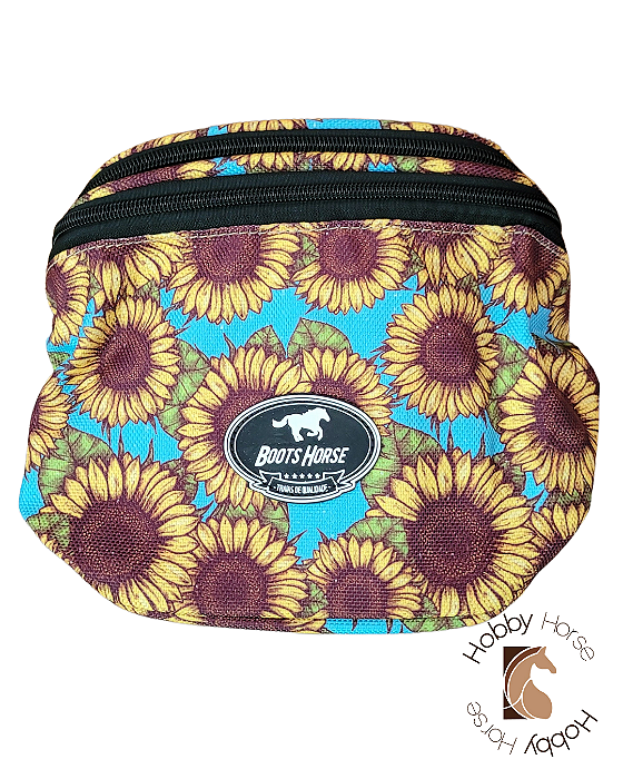 Pochete de sela Boots Horse estampa girassol