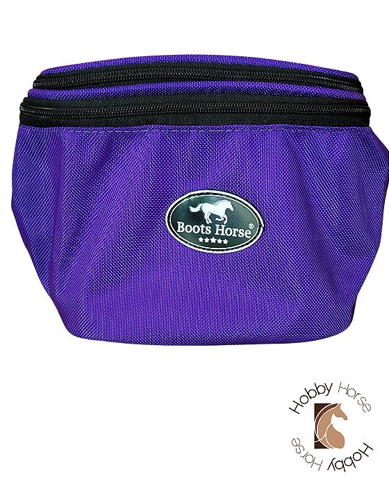 Pochete de sela Boots Horse roxo