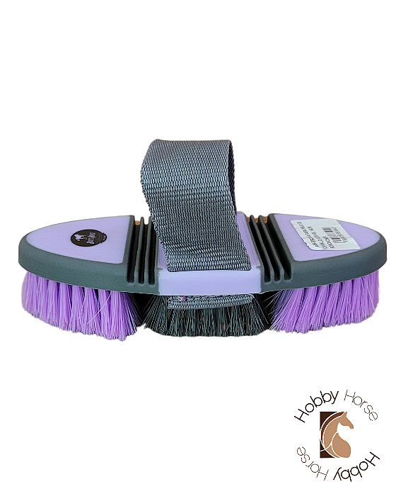 Escova flexível lilás/cinza