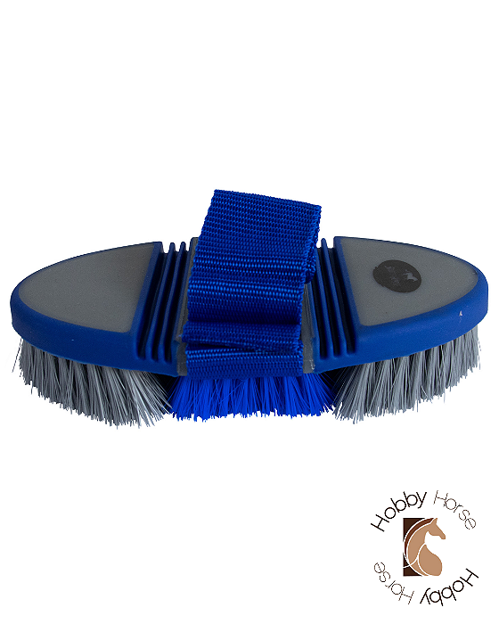 Escova flexível azul/cinza