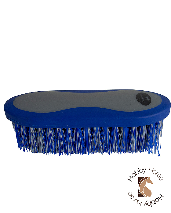 Escova para pelos azul/cinza