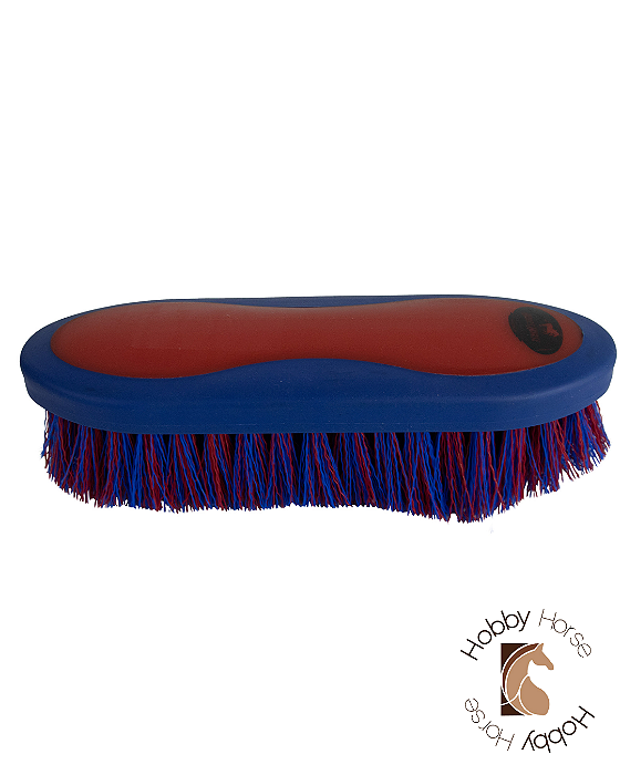 Escova para pelos azul/vermelho