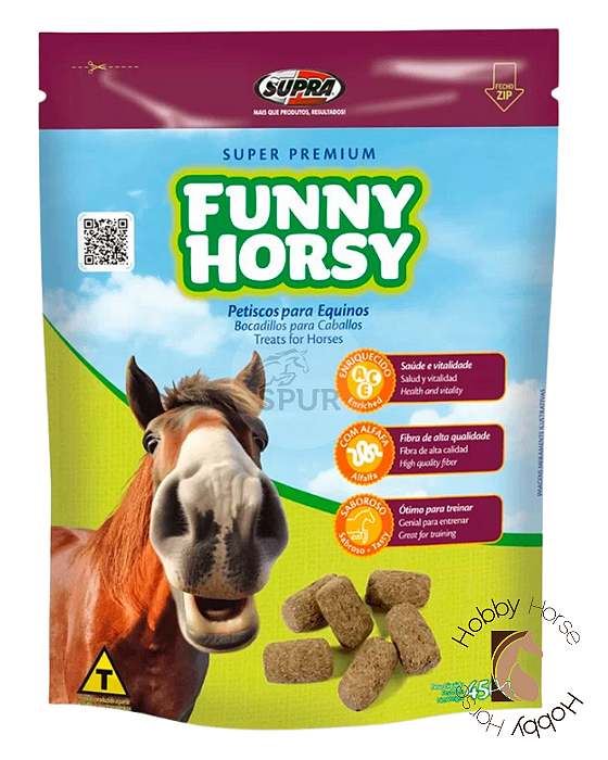 Petisco para cavalo Funny Horse Supra 450g