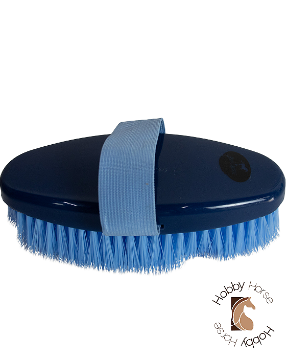 Escova round para pelos azul 17cm
