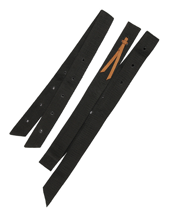 Conjunto de latego e contra-latego nylon preto