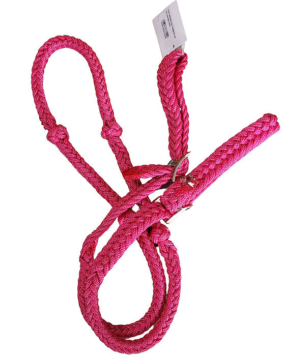Rédea de tambor de nylon rosa pink