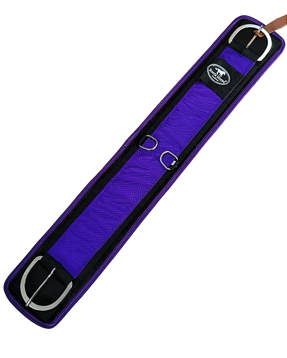 Barrigueira Combat Color 32" Boots Horse roxo