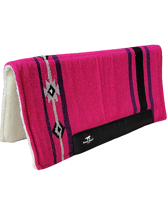 Manta navajo combat Boots Horse rosa