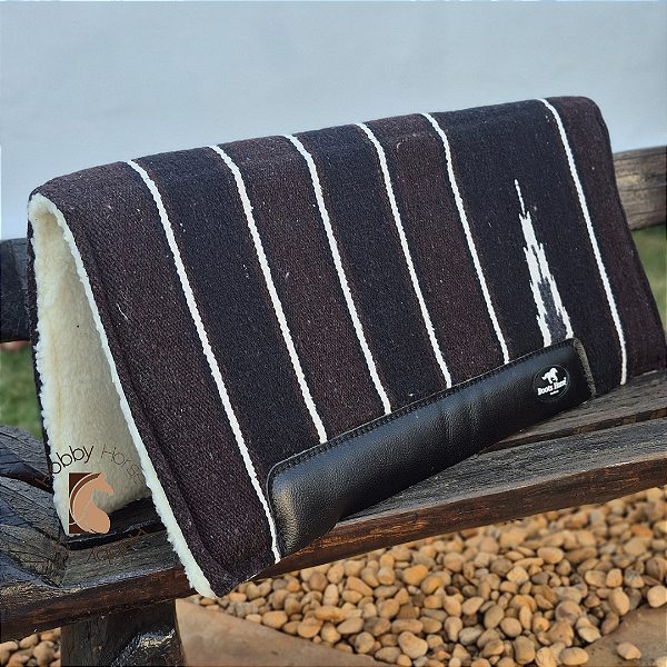 Manta Navajo Combat Marrom e Preto