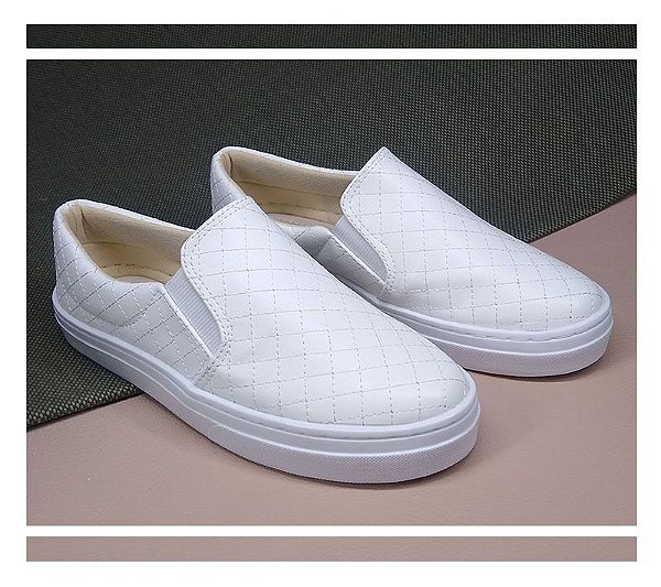 SLIP ON MATELASSE BRANCO