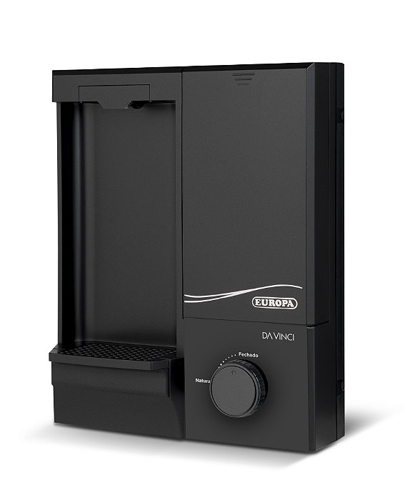 Purificador de água Europa Da Vinci Black - Água Natural