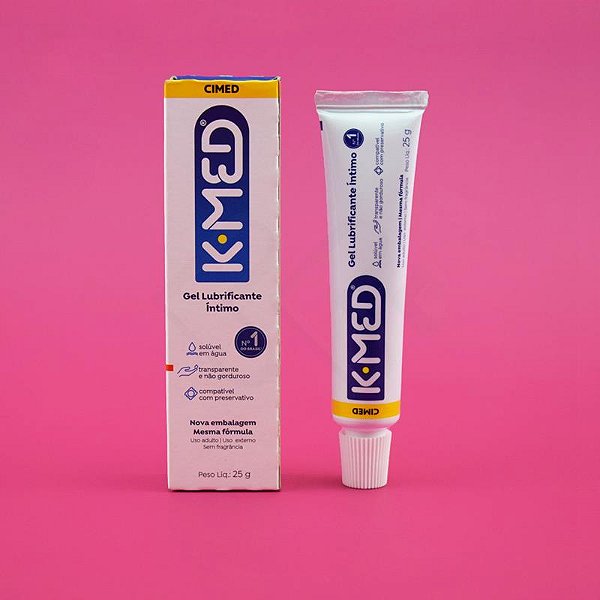 Lubrificante K MED GEL intimo 50G - à base de água