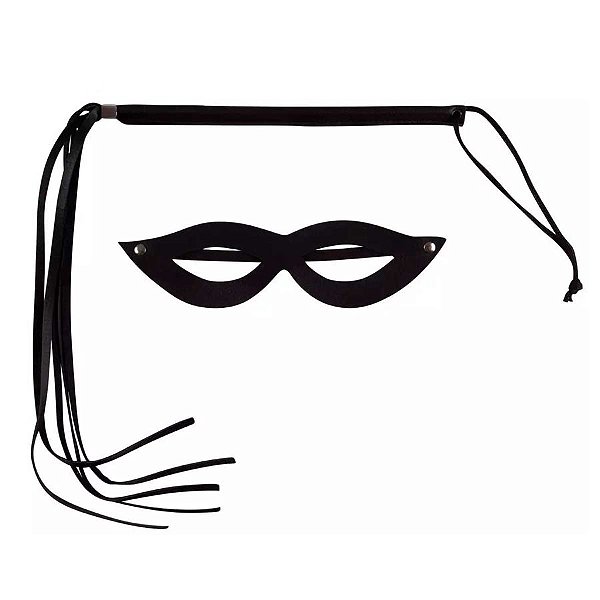 Kit Chibata e Máscara Preta Simples