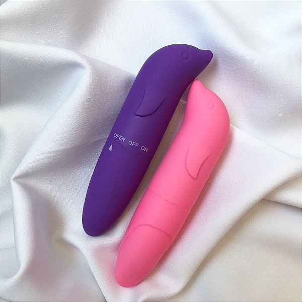 Vibrador Ponto G Golfinho Toque Aveludado